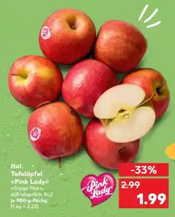 Kaufland Ital. Tafeläpfel »Pink Lady« Angebot