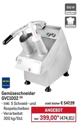 METRO Metro Professional Gemüseschneider GVC1002 Angebot