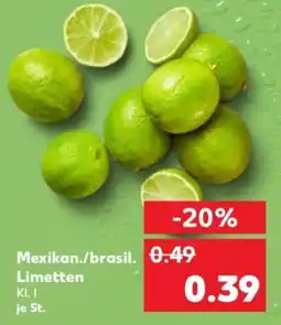 Kaufland Mexikan./brasil. Limetten Angebot