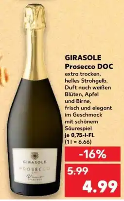 Kaufland GIRASOLE Prosecco DOC Angebot