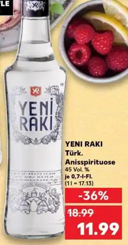 Kaufland YENI RAKI Angebot