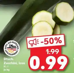 Kaufland Dtsch. Zucchini, lose Angebot