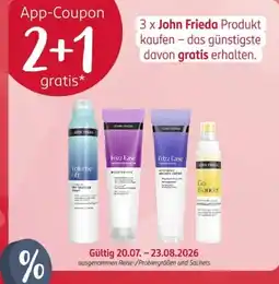 Rossmann John Frieda Produkt Angebot