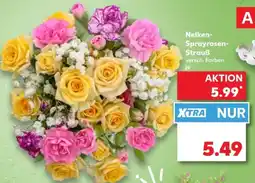 Kaufland Nelken-Sprayrosen-Strauß Angebot