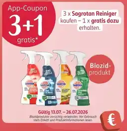 Rossmann Sagrotan Reiniger Angebot