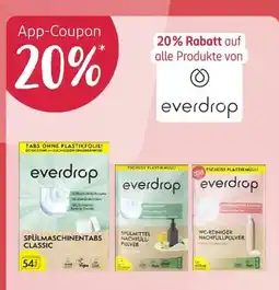 Rossmann everdrop SPÜLMASCHINENTABS CLASSIC Angebot