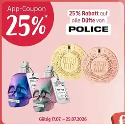 Rossmann Düfte von POLICE Angebot