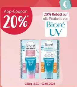 Rossmann Biore UV Angebot
