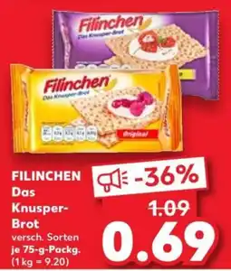 Kaufland Filinchen Das Knusper-Brot Angebot