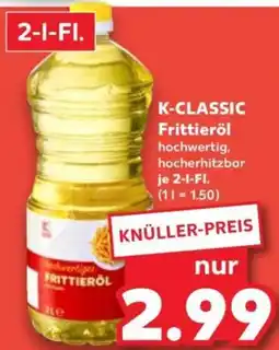 Kaufland K-CLASSIC Frittieröl Angebot