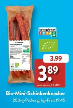 Aldi Süd Bio-Mini-Schinkenknacker Angebot
