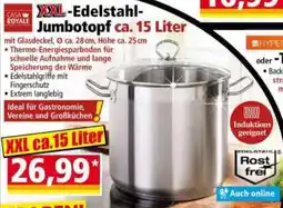 Norma CASA ROYALE XXL-Edelstahl-Jumbotopf Angebot