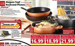 Norma Casa Royale Aluguss-Topf oder Hochrand-Pfanne "Hamar" Angebot