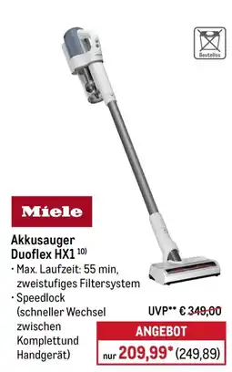 METRO Miele Akkusauger Duoflex HX1 Angebot