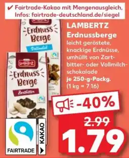 Kaufland LAMBERTZ Erdnussberge Angebot
