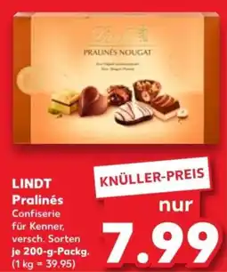 Kaufland LINDT Pralinés Angebot