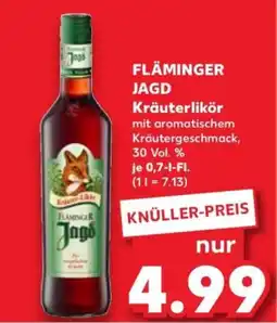 Kaufland FLÄMINGER JAGD Kräuterlikör Angebot