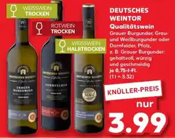 Kaufland DEUTSCHES WEINTOR Qualitätswein Angebot