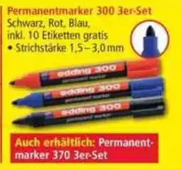 Norma Permanentmarker 300 3er-Set Angebot