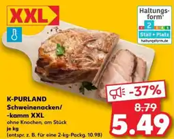 Kaufland K-PURLAND Schweinenacken/-kamm XXL Angebot