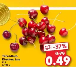 Kaufland Türk./dtsch. Kirschen, lose Angebot