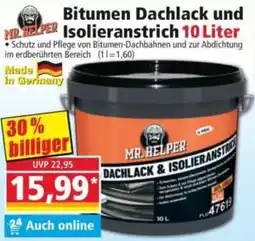 Norma MR.HELPER Bitumen Dachlack und Isolieranstrich Angebot