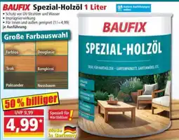 Norma BAUFIX Spezial-Holzöl Angebot