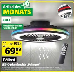 Hagebau Brilliant LED-Deckenleuchte „Palmero“ Angebot