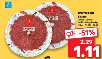 Kaufland WILTMANN Salami Angebot