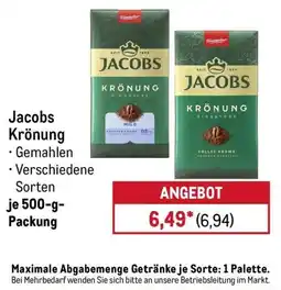 METRO Jacobs Krönung Angebot