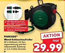 Kaufland PARKSIDE Wand-Schlauchaufroller Angebot
