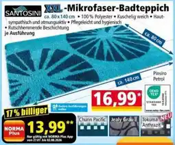 Norma SANTOSINI XXL-Mikrofaser-Badteppich Angebot