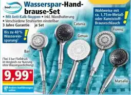 Norma Wasserspar-Handbrause-Set Angebot