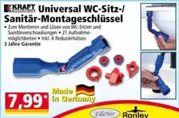 Norma KRAFT Universal WC-Sitz-/Sanitär-Montageschlüssel Angebot