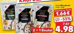 Kaufland Kraft Gold Edition Premium Knusper Müsli Angebot
