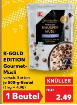 Kaufland K-GOLD EDITION Gourmet-Müsli Angebot