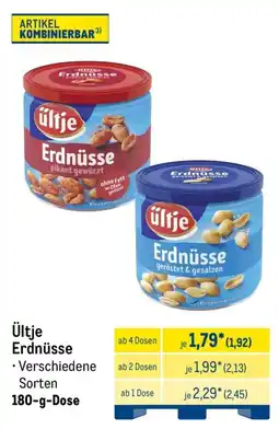 METRO Ültje Erdnüsse Angebot