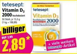 Norma tetept: Vitamin D3 hochdosiert Angebot