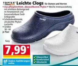 Norma TOPTEX Leichte Clogs Angebot