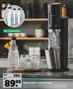Hagebau sodastream Wassersprudler „Crystal 3.0 Titan“ Angebot