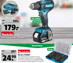 Hagebau Makita Akku-Bohrschrauber „DDF485RFJ“ Angebot