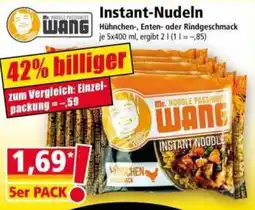 Norma Instant-Nudeln Mr. Noodle Passion Mr. Wang Angebot