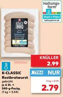 Kaufland K-CLASSIC Rostbratwurst Angebot