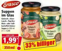 Norma Erasco Suppen im Glas Angebot