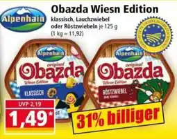 Norma Alpenhain Obazda Wiesn Edition Angebot
