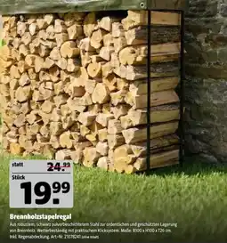 Hagebau Brennholzstapelregal Angebot