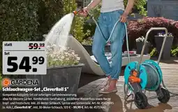 Hagebau GARDENA Schlauchwagen-Set „CleverRoll S“ Angebot