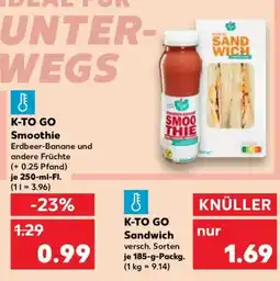 Kaufland K-TO GO Smoothie Angebot