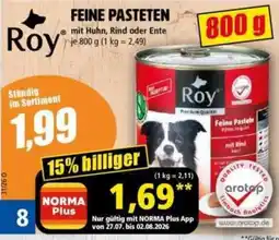 Norma Roy Feine Pasteten Angebot