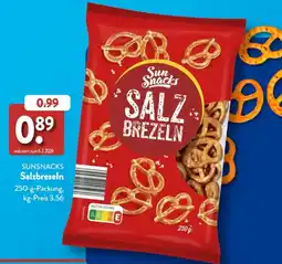 Aldi Süd Sun Snacks Salzbrezeln Angebot